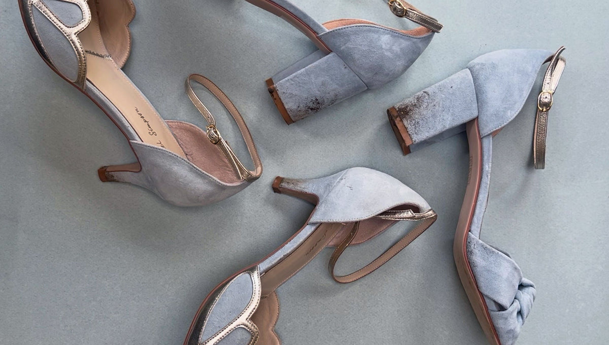 how to clean suede huaraches