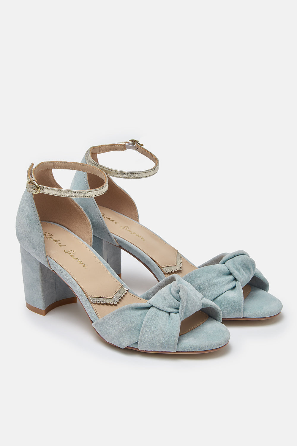 Blue Suede Powder Blue Strappy Heels Light Blue Suede Heels, Baby